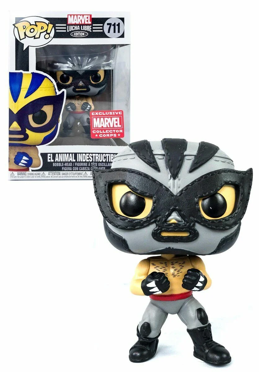 Funko POP Marvel: Luchadores - El Animal Indestructible 711 *Niewielkie uszkodzenie pudełka*