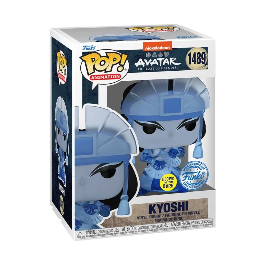 Figurka Funko POP! Avatar the Last Airbender Kyoshi (Spirit) Glow Special Edition #1489 – zdjęcie 3
