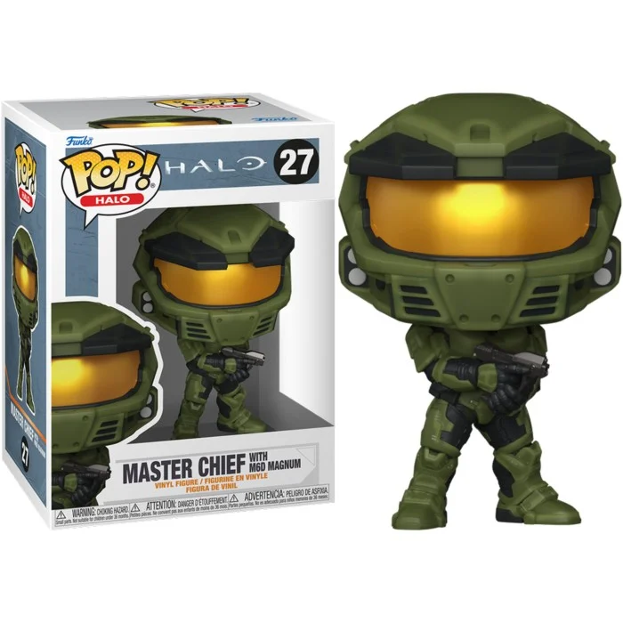 Funko POP! Halo - Master Chief with M6D Magnum #27