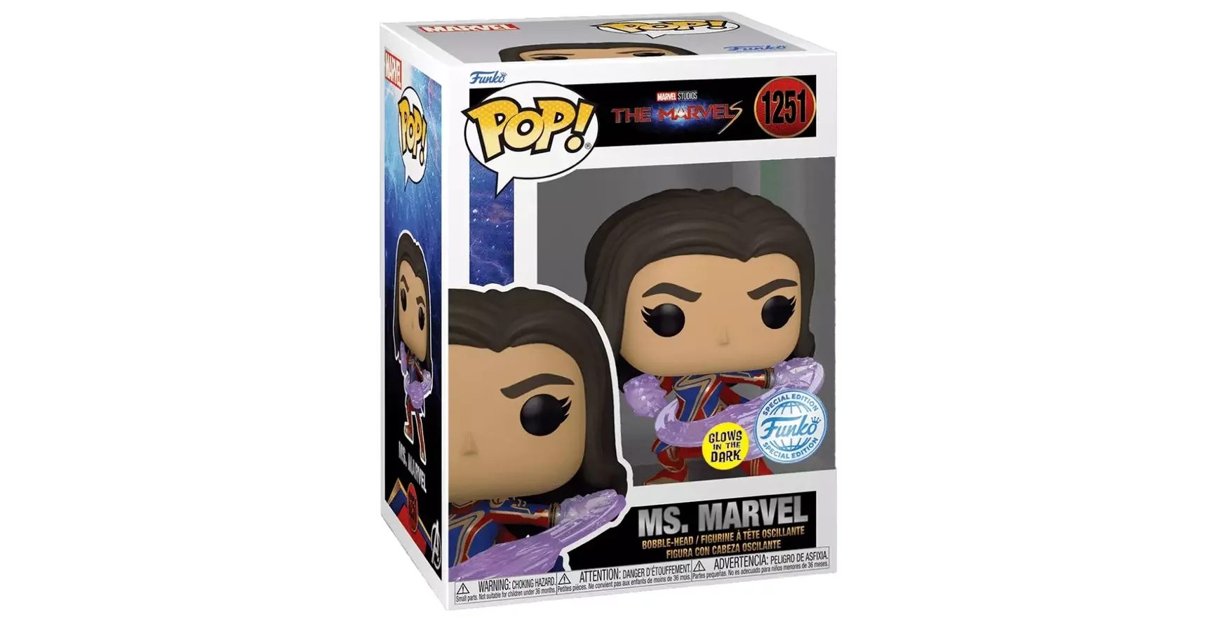 Figurka Funko POP! The Marvels Ms. Marvel 1251 Special Edition