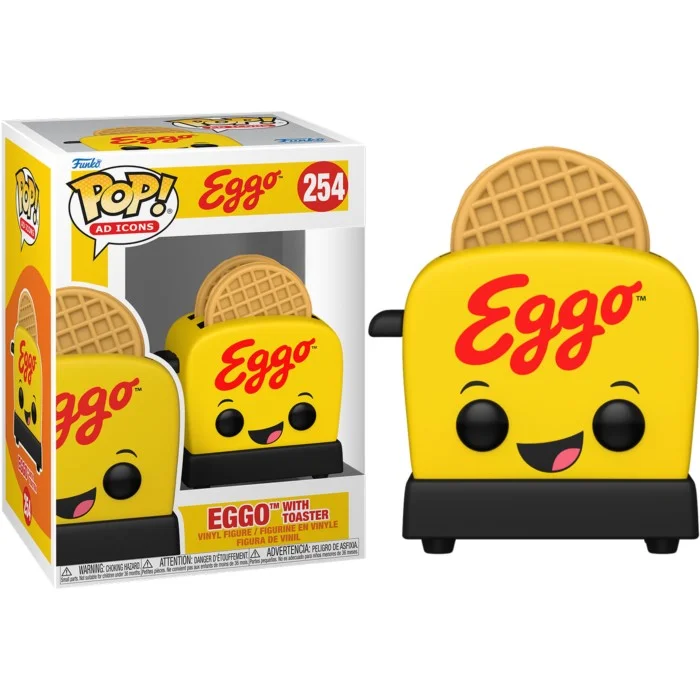 Funko POP! Ad Icons: Kellogg's - Eggo with Toaster #254