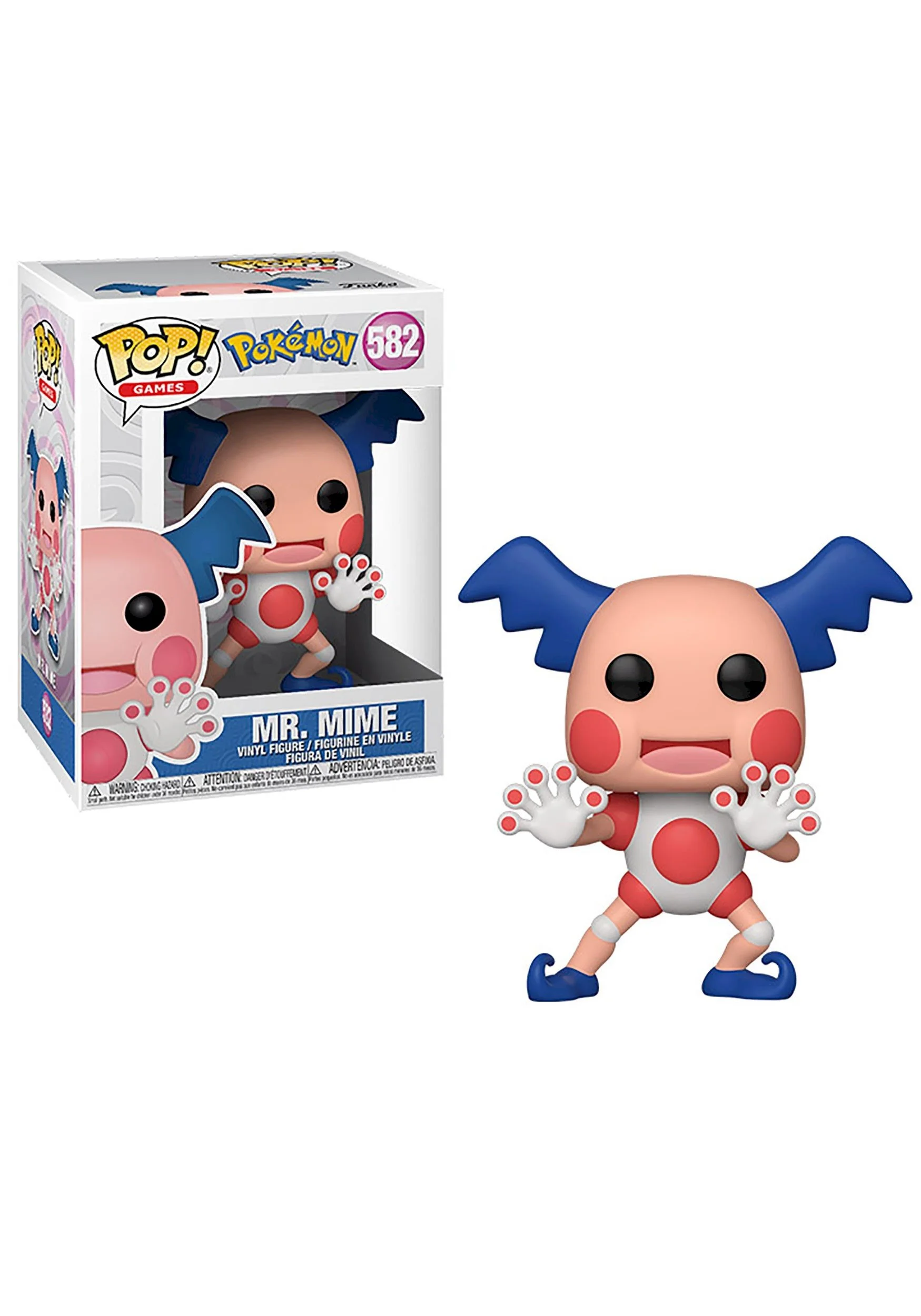 Figurka Funko POP Pokemon: Mr. Mime 582 – zdjęcie 2