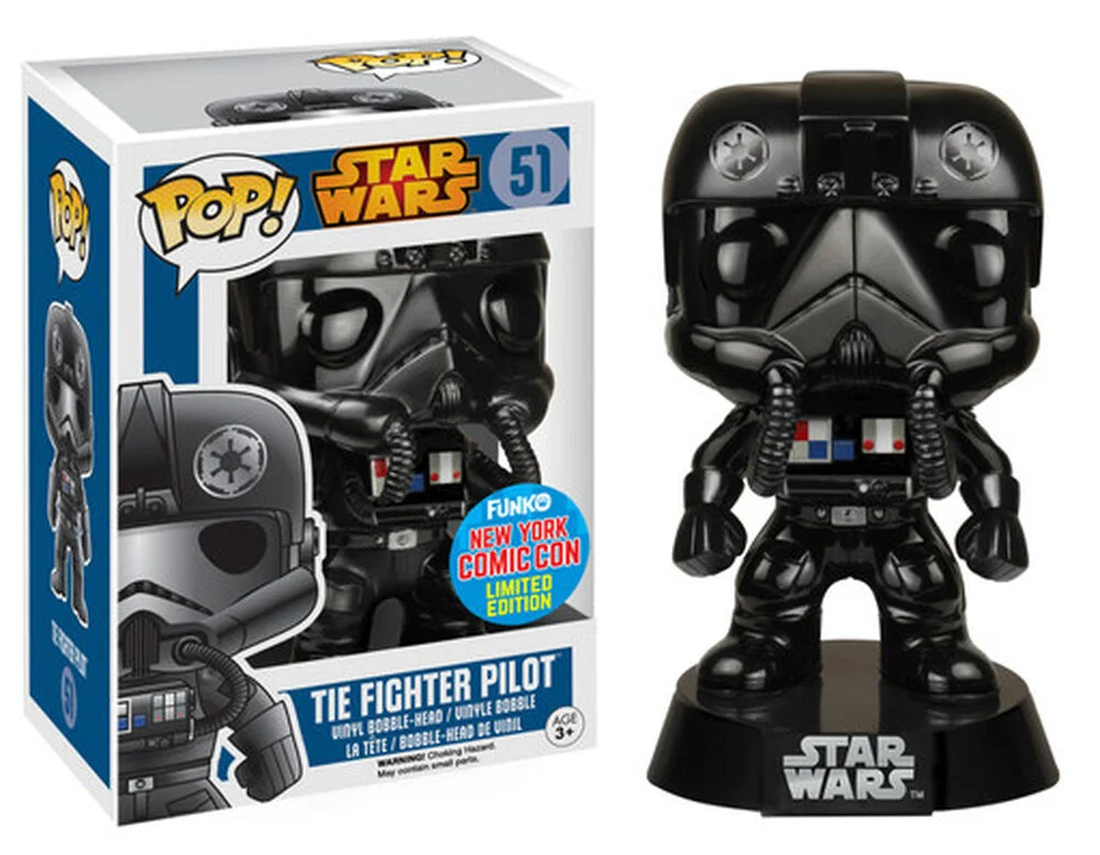Funko POP! Star Wars Tie-Fighter Pilot CHROME NYCC 51 (NYCC) *Na zamówienie
