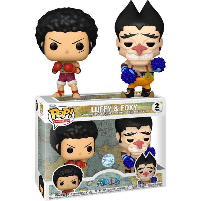 Funko POP! One Piece - Luffy & Foxy 2-Pack Special Edition #2