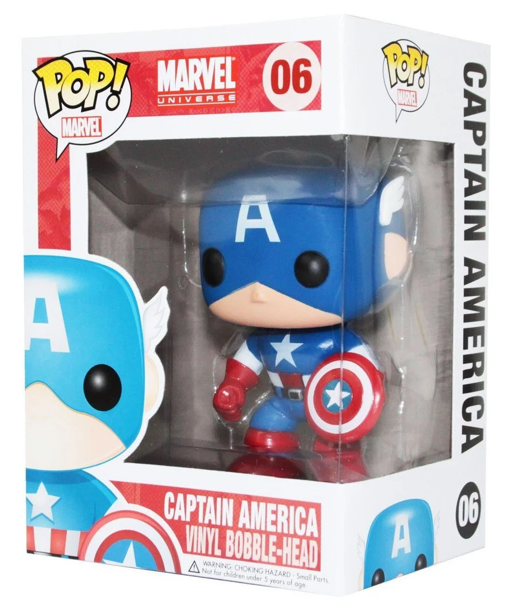 Figurka Funko POP! Marvel Bucky Barnes as Captain America Special Edition #6 – zdjęcie 2