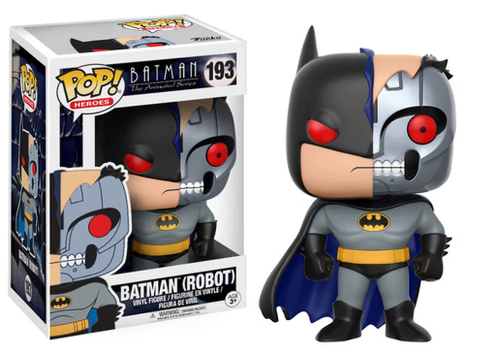 Funko POP! DC Comics Animated Batman - Robot Bat /CHASE 193 (Chase) *Na zamówienie