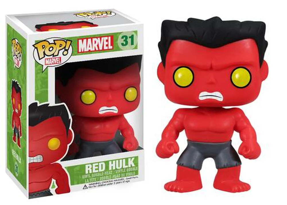 Funko POP! Marvel Red Hulk (Yellow Eyes) 31 *Na zamówienie