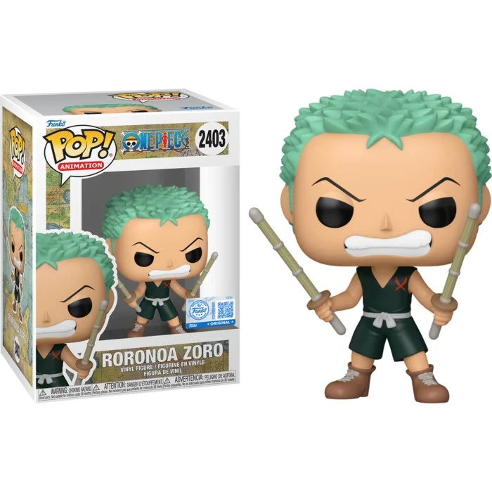 Funko POP! One Piece - Roronoa Zoro (Kid) Special Edition #2403