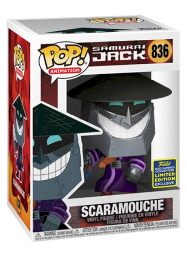 Figurka Funko POP! Samurai Jack Scaramouche Special Edition #836 – zdjęcie 2