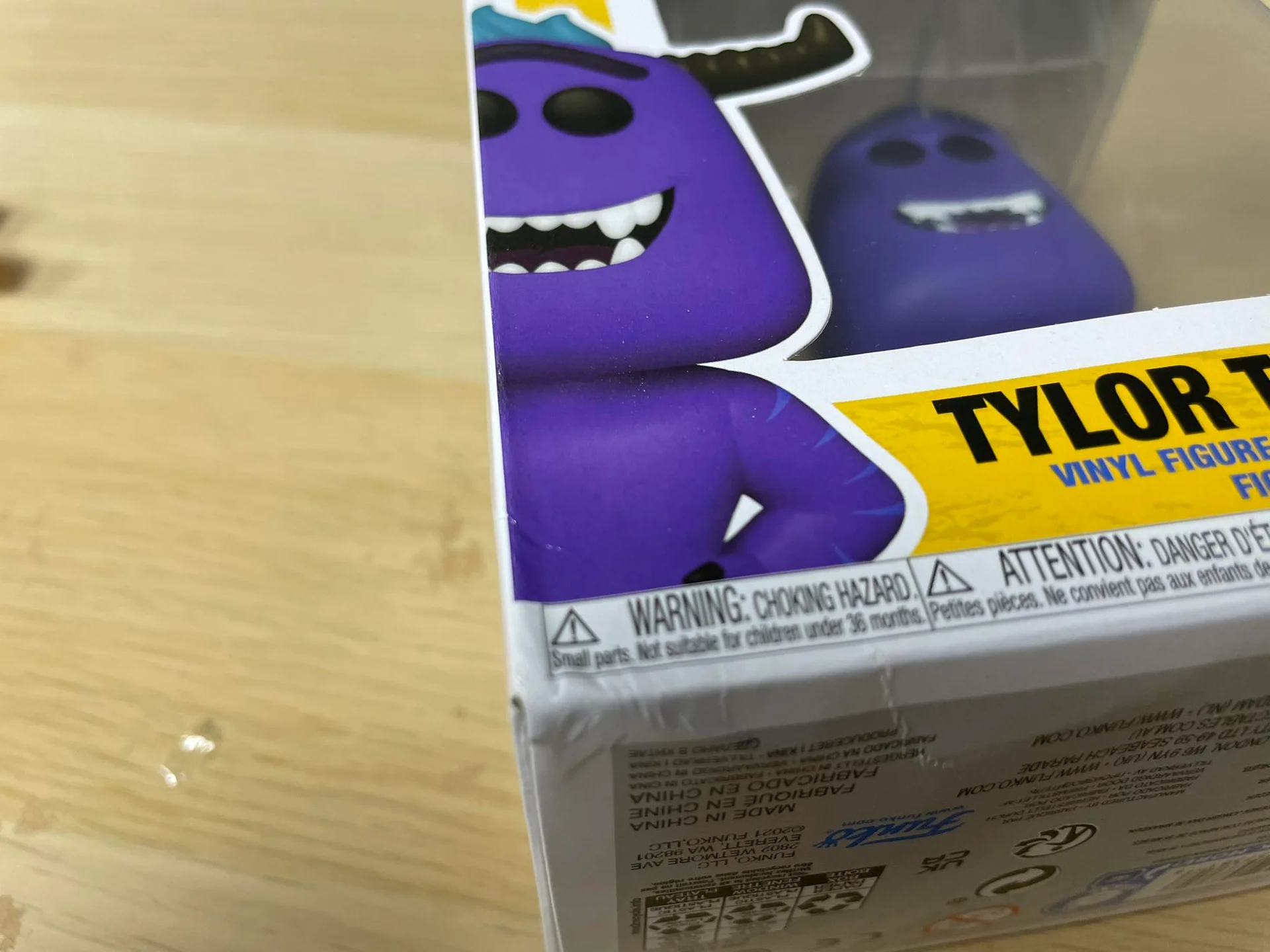 Figurka Funko Pop! Monsters At Work: Tylor 1113 (Lekkie Uszkodzenie Pudełka) – zdjęcie 4