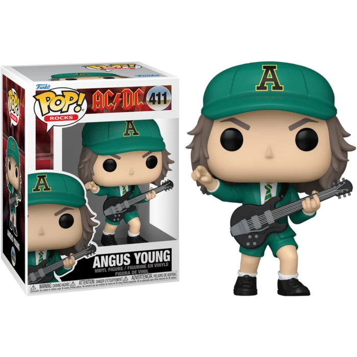 Figurka Funko POP! AC/DC - Angus Young in Green #411