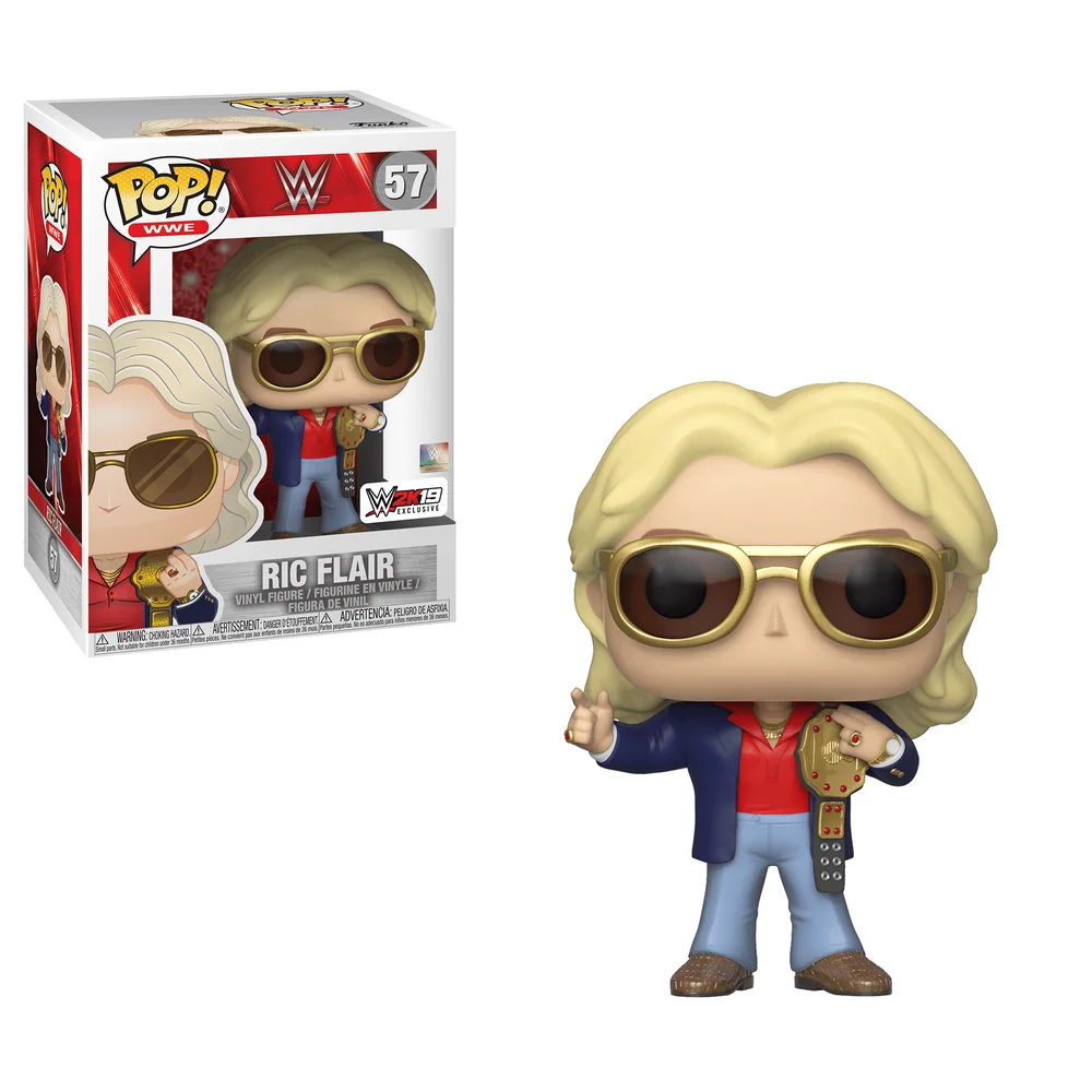 Funko POP! WWE S8 - Ric Flair w/Belt 57 (Exclusive) *Na zamówienie