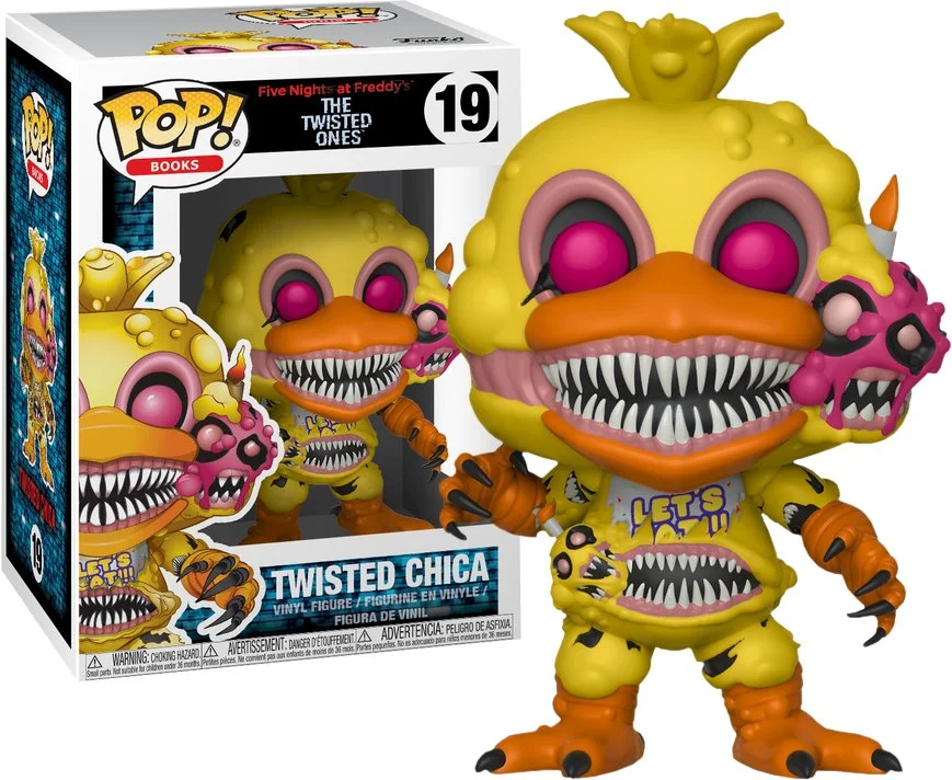 Funko POP! Five Nights at Freddy's The Twisted Ones Twisted Chica #19 *Zniszczony box