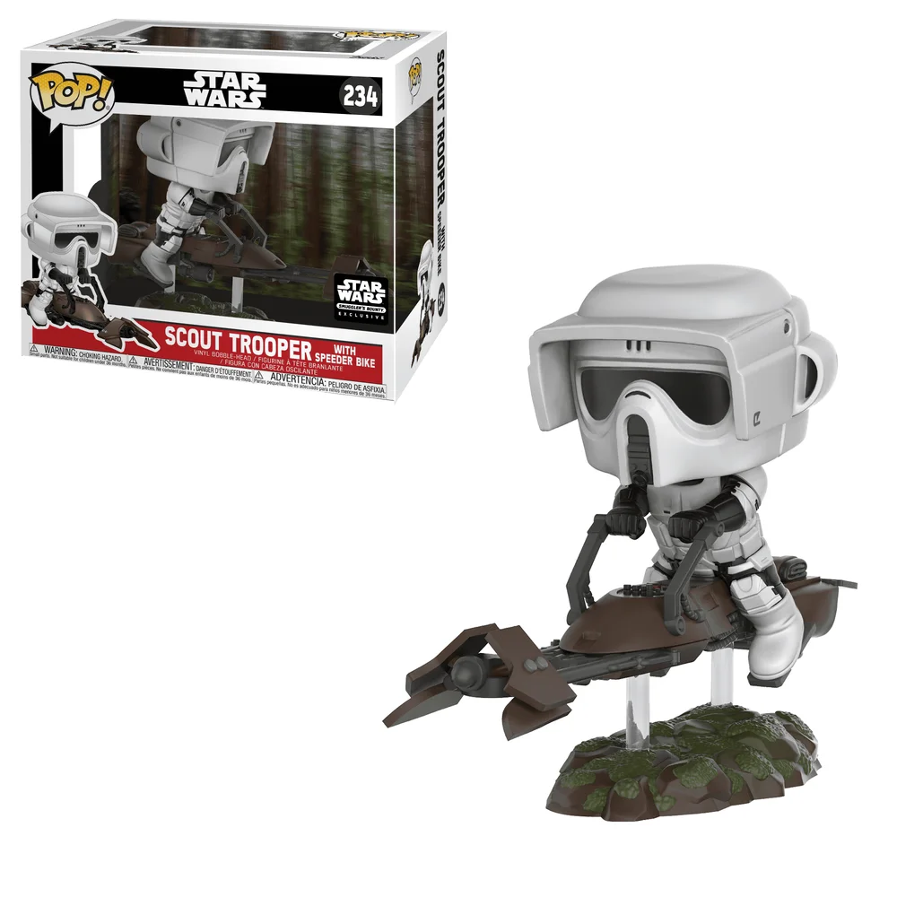 Funko POP! Star Wars SWSB: Endor - POP Deluxe - Scout w/ Speeder Bike 234 (Exclusive) *Na zamówienie