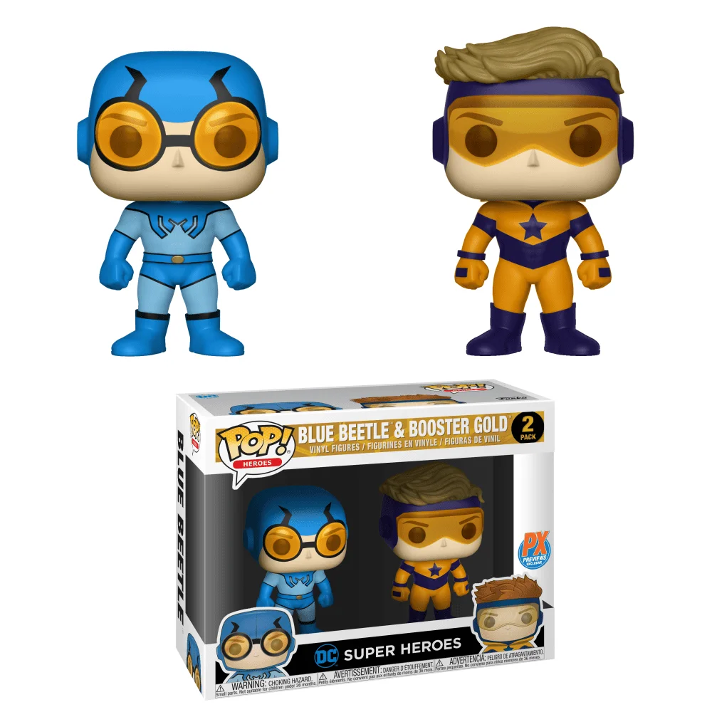Funko POP! DC Comics DC - 2 Pack- BlueBeetle/BoosterGold (Exclusive) *Na zamówienie