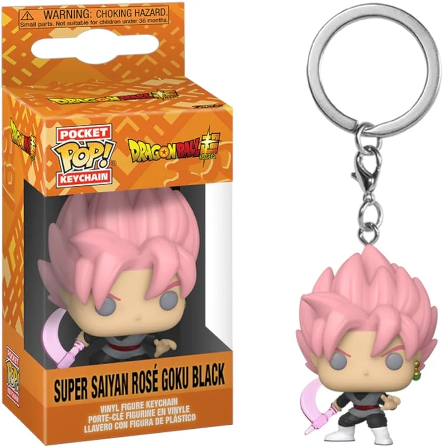 Dragon Ball Z Funko Keychain Saiyan Rose Goku brelok