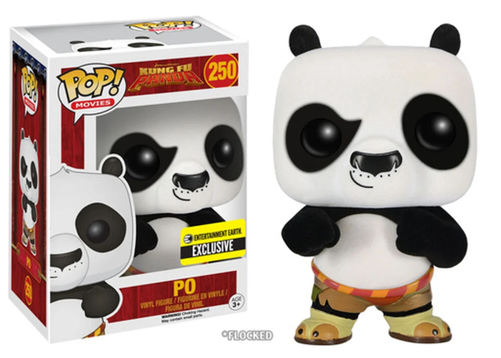 Funko POP! Kung Fu Panda Flocked Po 250 (Flocked) *Na zamówienie