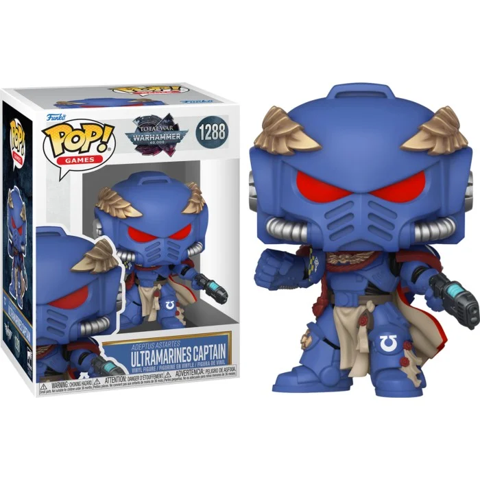 Funko POP! Total War: Warhammer 40,000 - Ultramarines Captain #1288