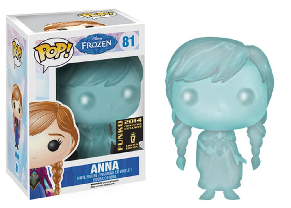 Funko POP! Disney Frozen - Anna Translucent BLUE (SDCC14) 81 (SDCC) *Na zamówienie