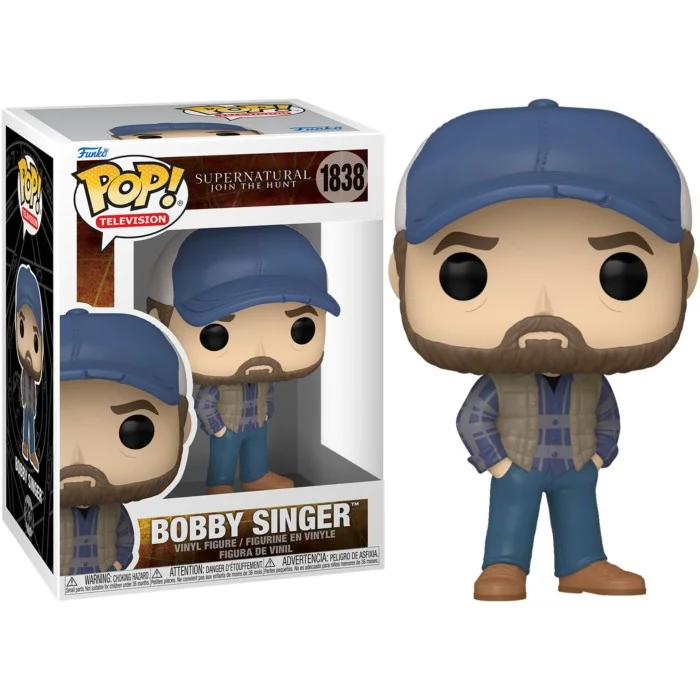Funko POP! Supernatural - Bobby Singer with Hat #1838