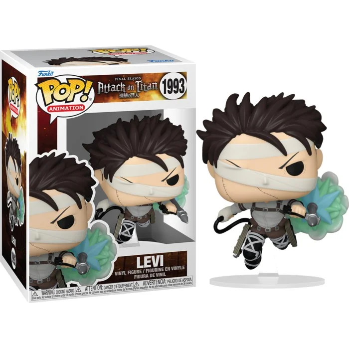 Funko POP! Attack on Titan - Levi with Bandages #1993