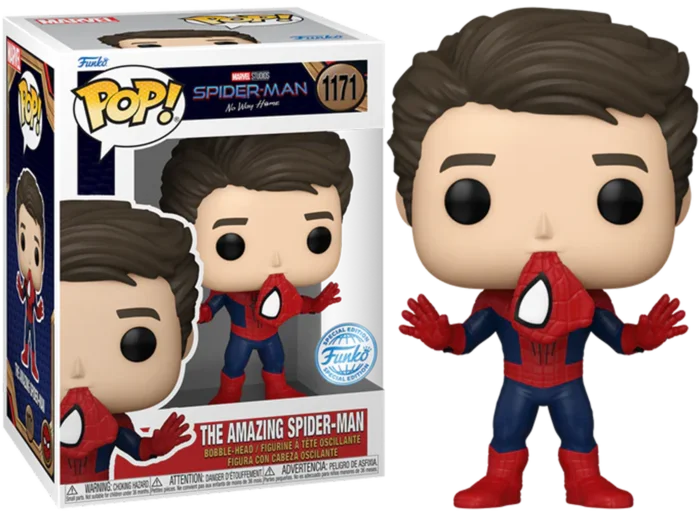 Figurka Funko POP! Spider-Man No Way Home The Amazing Spider-Man Unmasked Special Edition #1171 *Na zamówienie