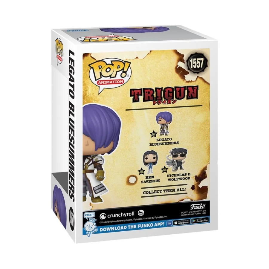 Funko POP! Trigun  Legato Bluesummers 1557