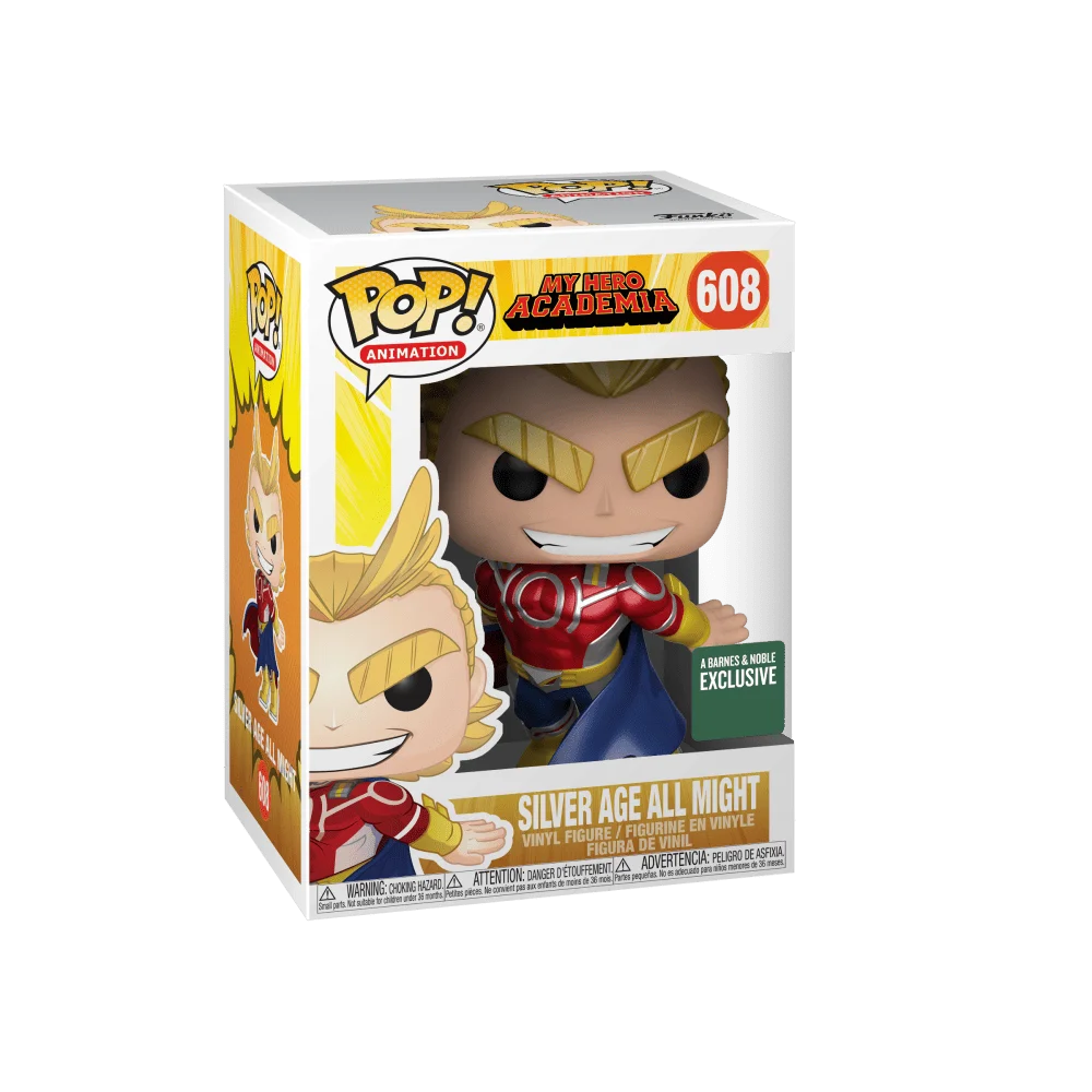 Funko POP! My Hero Academia Animation: MHA S3 - All Might (MT) Barnes and Noble (BN) 608 (Exclusive) *Na zamówienie