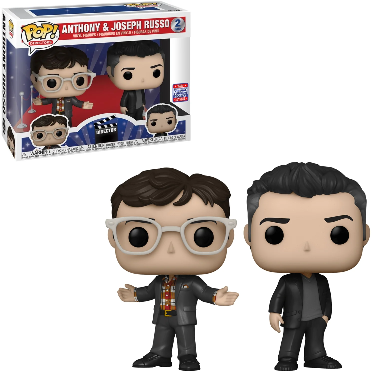 Figurka Funko Pop! Directors: Anthony & Joseph Russo (2021 Virtual Funkon/2000 Pcs) [2-Pack]* Na zamówienie