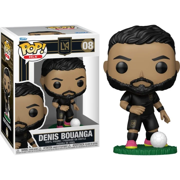 Funko POP! MLS: Los Angeles Football Club (Soccer) - Denis Bouanga #8