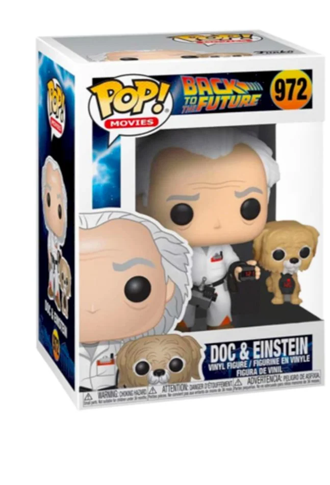 Figurka Funko POP Back To The Future: Doc Emmett Brown with Einstein 972 *Na zamówienie