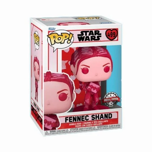 Figurka Funko POP Star Wars: Valentine's Day - Fennec Shand 499 Exc (Special edition)