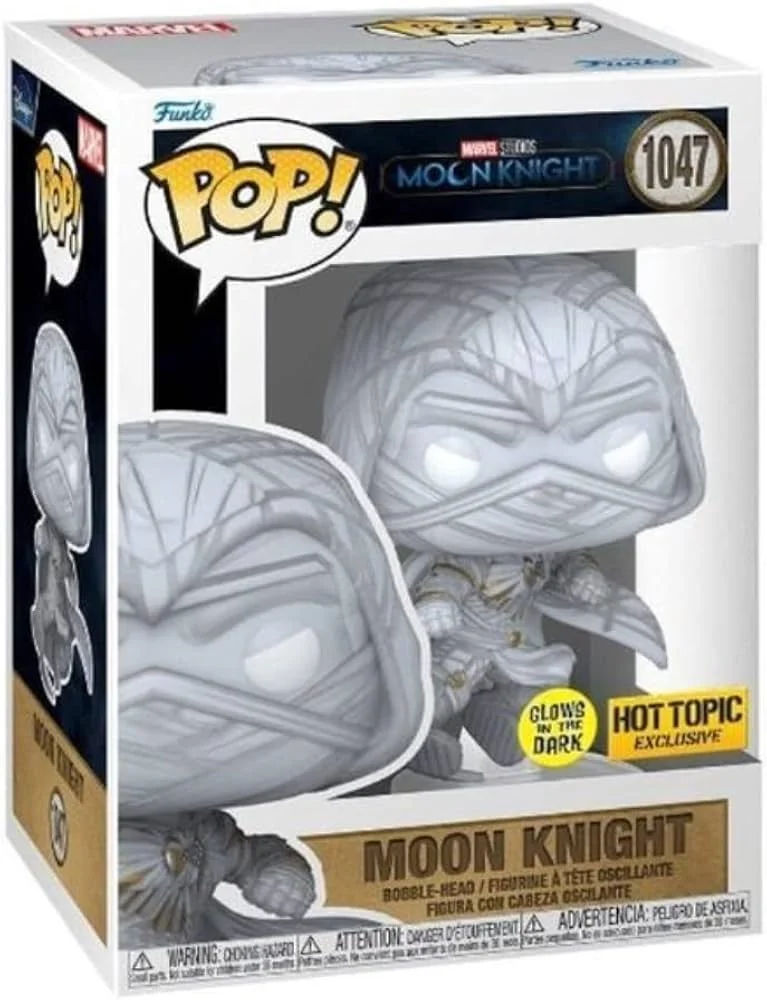 Figurka Funko POP Moon Knight (2022) - Moon Knight Jumping Glow in the Dark 1047 Hottopic exclusive