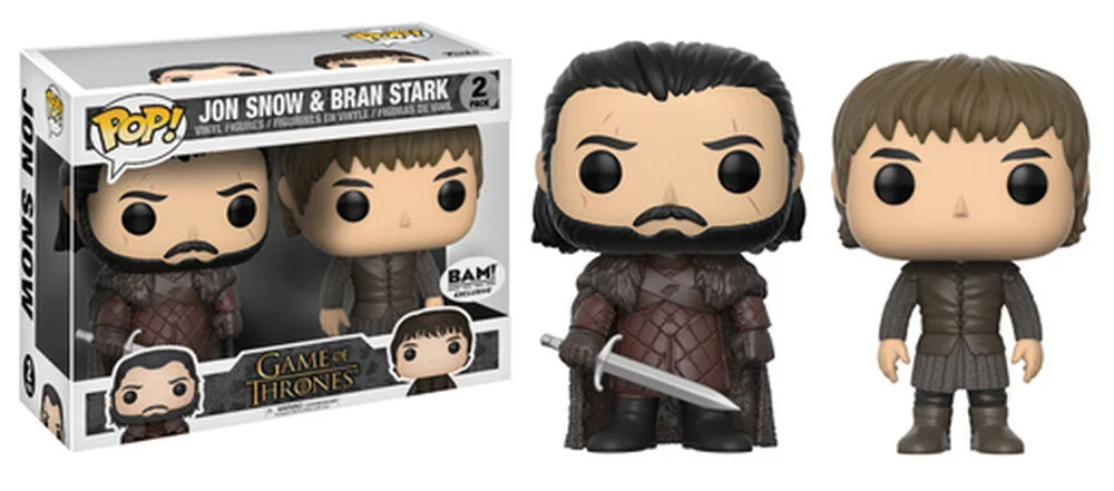 Funko POP! Game of Thrones Jon Snow and Bran (Exclusive) *Na zamówienie