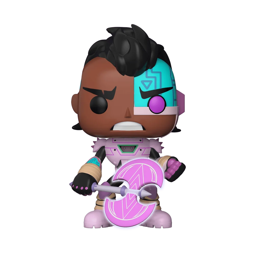 Funko POP! DC Comics Cyborg with Glow Axe 609 (Glow) *Na zamówienie
