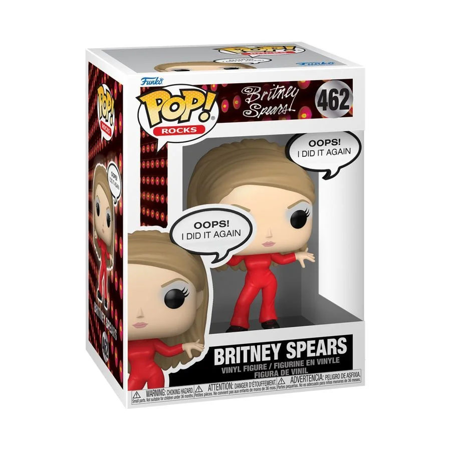 Funko POP Britney Spears - Britney Spears 'Oops, I Did it Again' 462