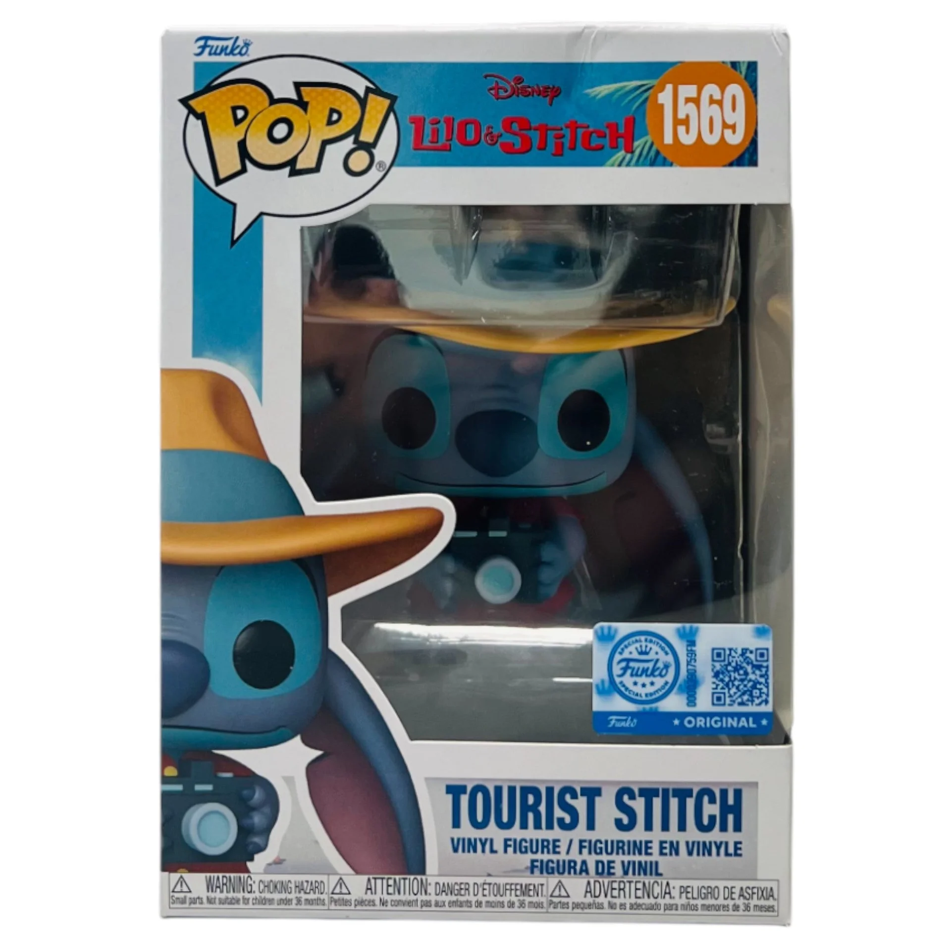 Figurka Funko POP! Disney Lilo & Stitch - Tourist Stitch Special Edition #1569