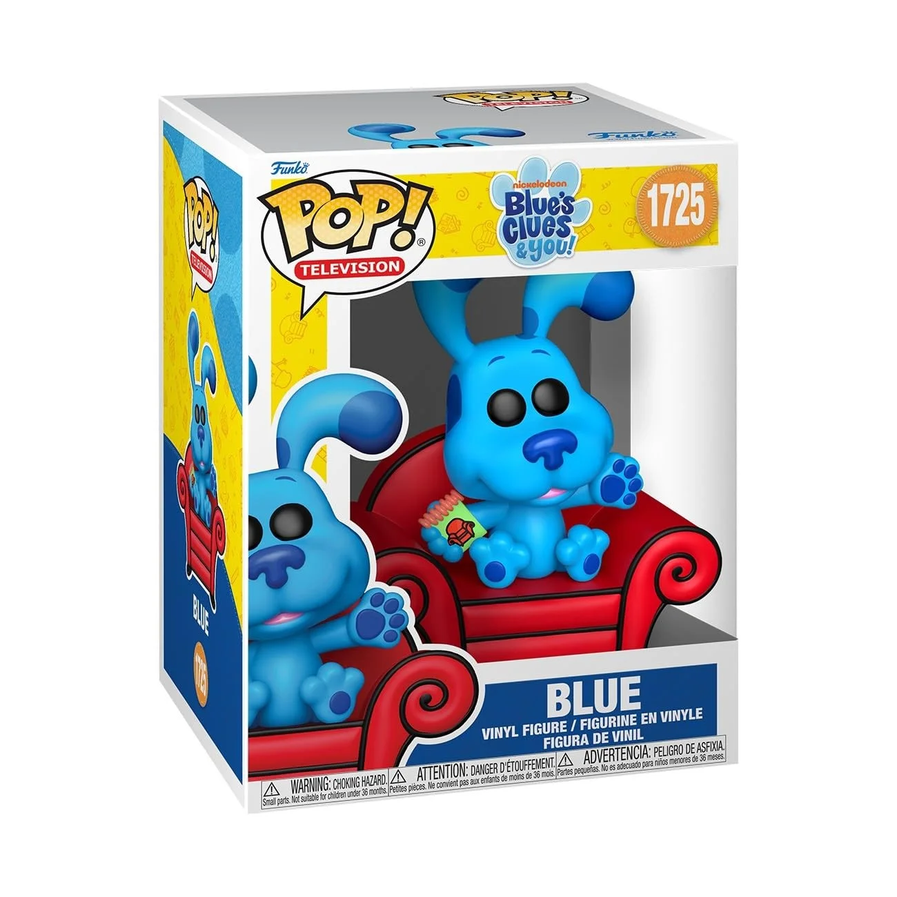 Funko POP! Blue's Clues & You! - Blue with Couch #1725