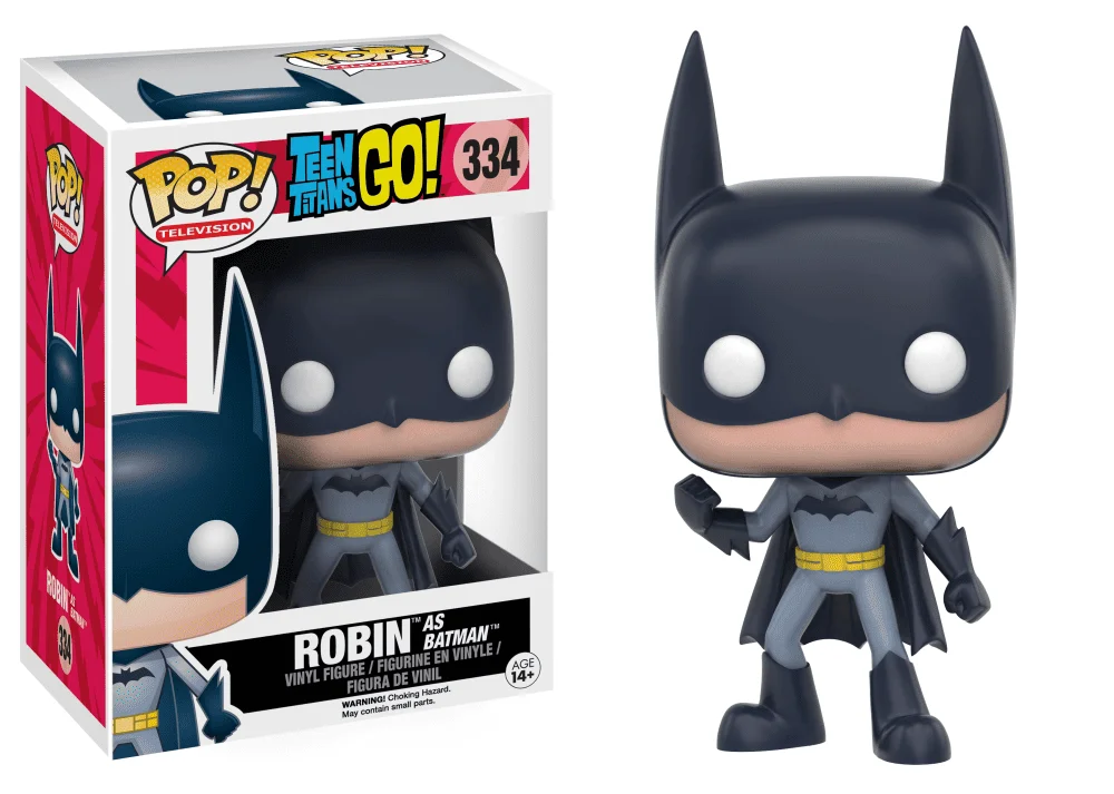 Funko POP! DC Comics Teen Titans Go! - Robin as Batman 334 (Exclusive) *Na zamówienie