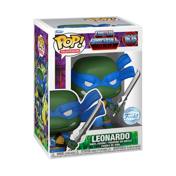 Figurka Funko Pop! Television: Turtles of Grayskull - Leonardo  (Special Edition) #1635