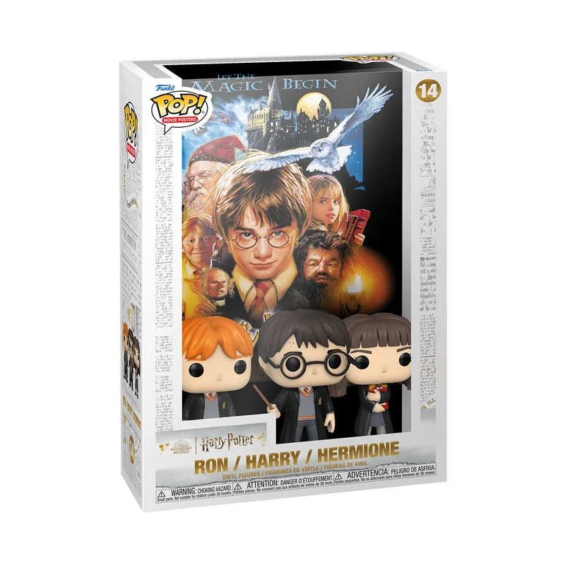 Figurka Funko POP! Harry Potter and the Philosopher's Stone - Ron, Harry & Hermione #14 – zdjęcie 2
