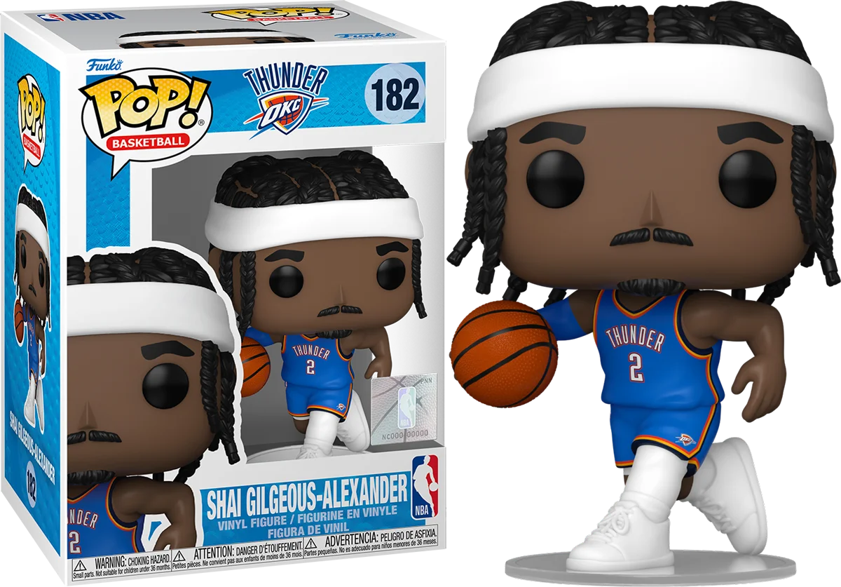 Figurka Funko POP! NBA Basketball - Shai Gilgeous-Alexander (Oklahoma City Thunder) #182