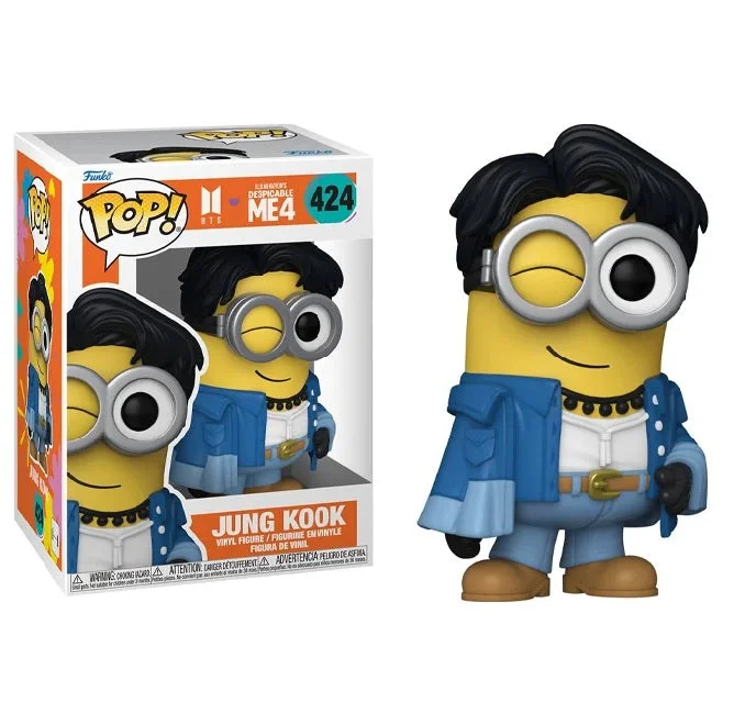 Funko POP! Despicable Me 4 x BTS - Jung Kook Minion 424