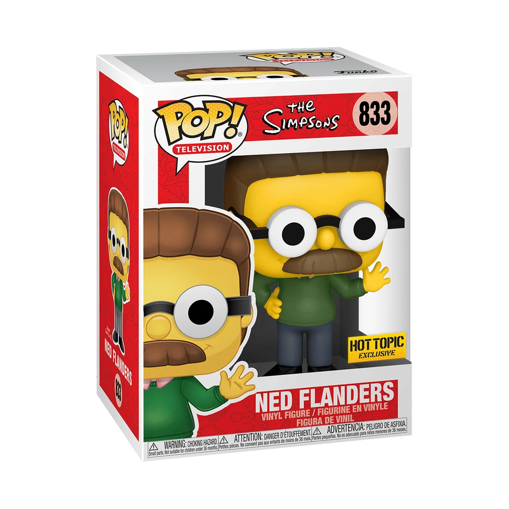 Funko POP! The Simpsons Animation: Simpsons - Ned Flanders 833 (Exclusive) *Na zamówienie