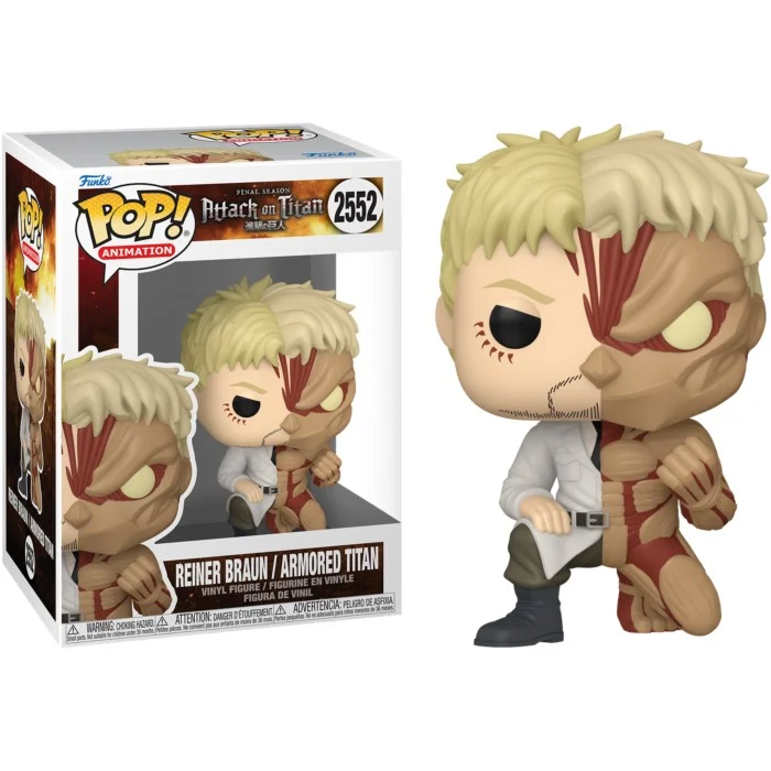 Funko POP! Attack on Titan - Reiner Braun / Armored Titan (Split) #2552