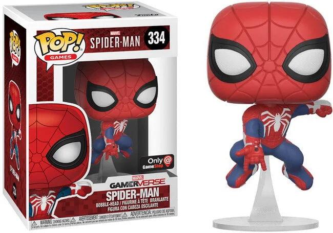Figurka Funko POP! Games Spider-Man (Gamestop Missing Sticker) #334 *Na zamówienie