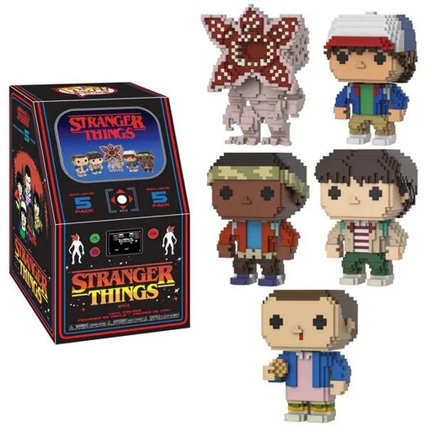 Funko POP! Stranger Things 8-Bit Stranger Things Arcade Box (5-Pack) (Exclusive) *Na zamówienie