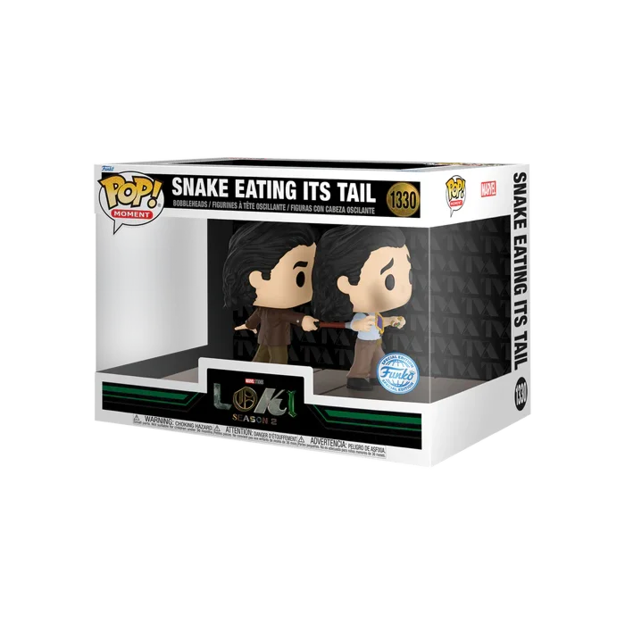 Figurka Funko Pop! Moment Marvel: Loki Season 2 - Snake Eating It's Tail (Special Edition) #1330 – zdjęcie 3