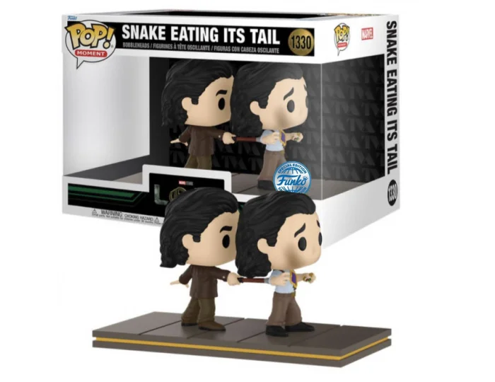 Figurka Funko Pop! Moment Marvel: Loki Season 2 - Snake  Eating It's Tail (Special Edition) #1330