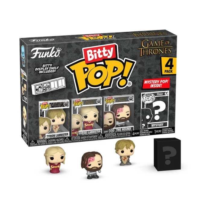 Funko POP! Game of Thrones - Tyrion Lannister, Cersei Lannister, The Hound & Mystery Bitty 4-Pack #4